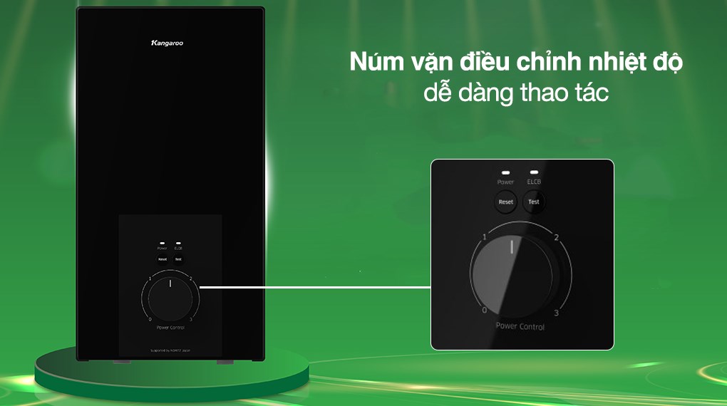 Máy nước nóng trực tiếp Kangaroo 4500W KGWD45N2