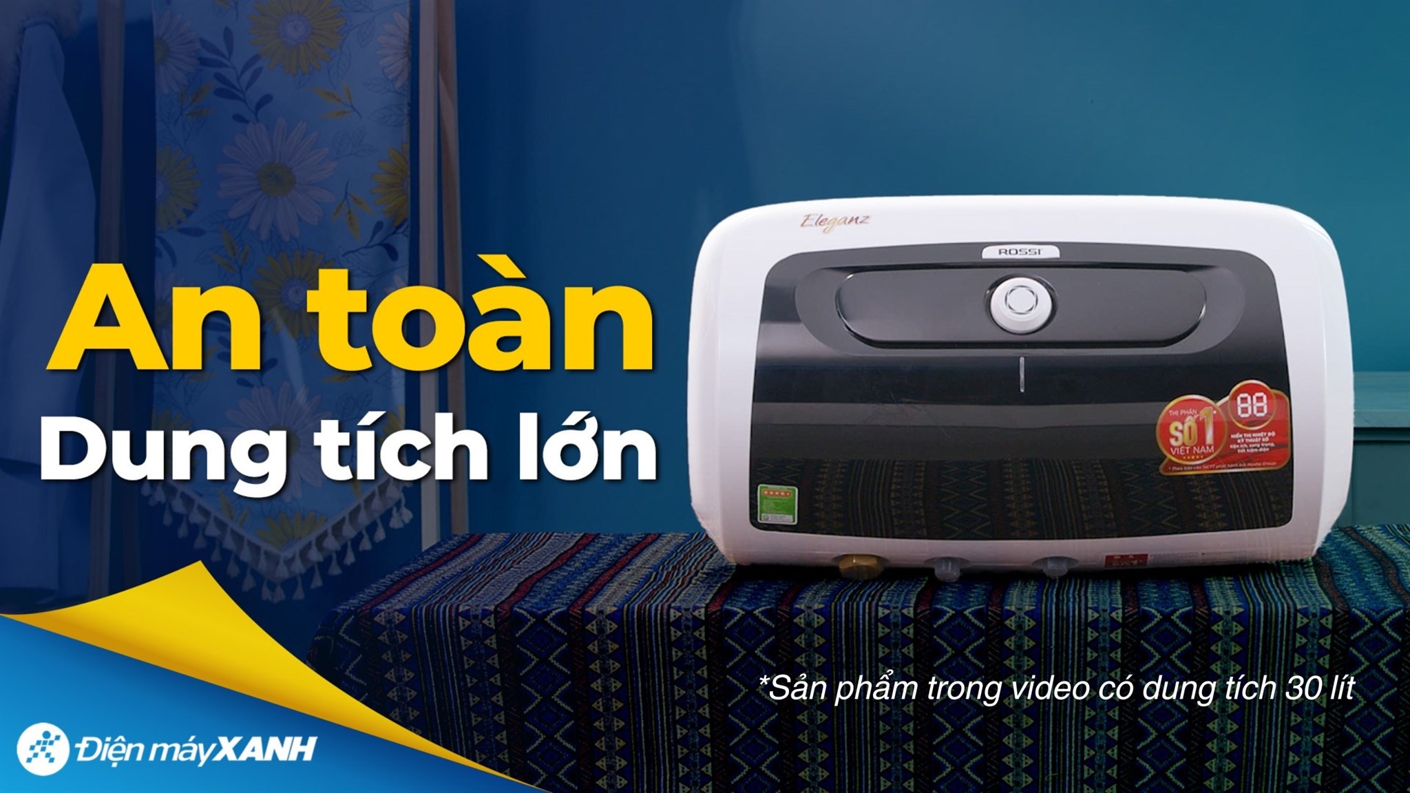 Máy nước nóng gián tiếp Rossi Eleganz 20 lít 2500W REZ20SL