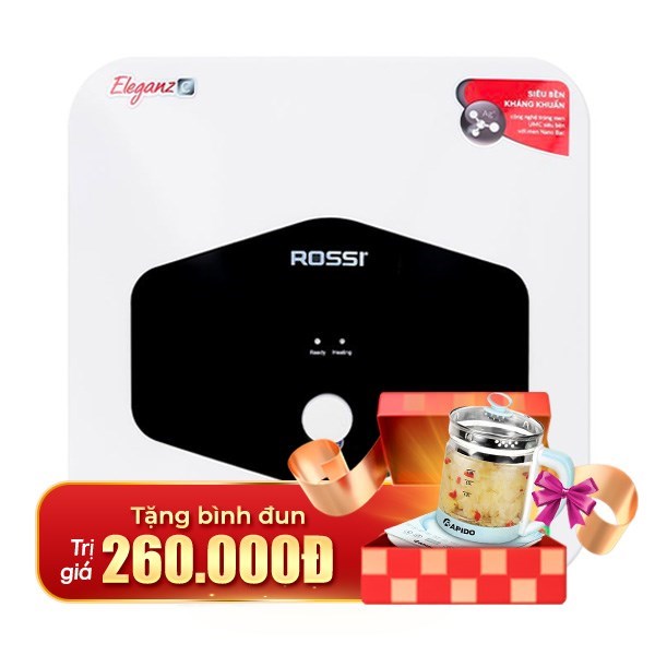 Bình nóng lạnh gián tiếp Rossi Eleganz-C 30 lít REC30SQ