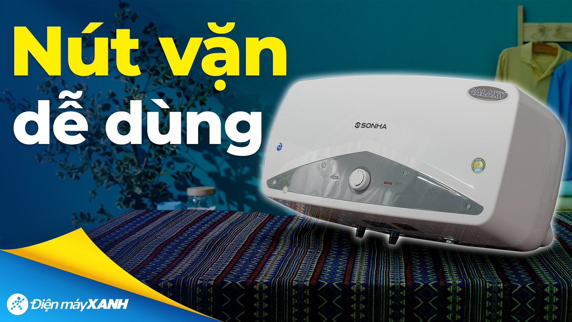 Bình nóng lạnh gián tiếp Sơn Hà Galaxy 30 lít 2500W S30NG
