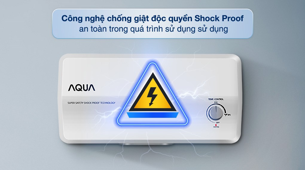 Máy nước nóng gián tiếp Aqua 30 lít 2500W AES30H-SUPER
