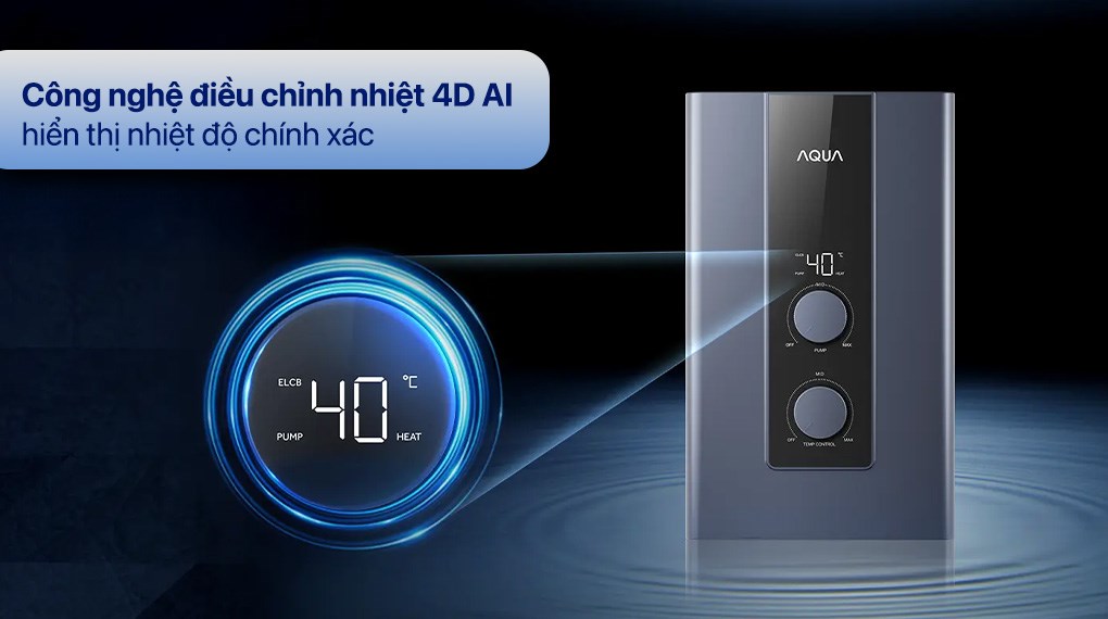Máy nước nóng trực tiếp Aqua 4500W AEI45E-FP3B(VN)