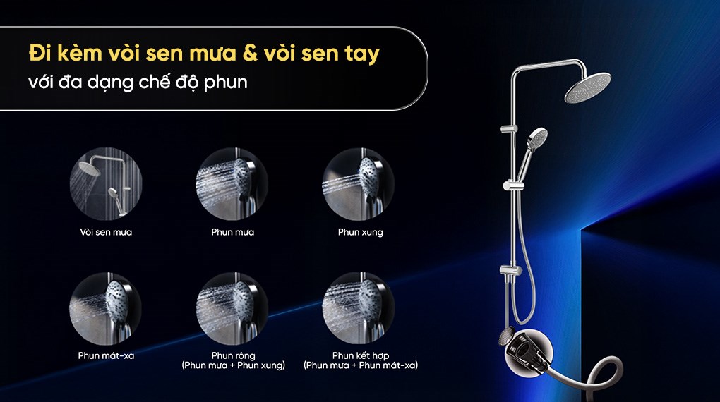 Máy nước nóng trực tiếp Aqua 4500W AEI45E-FP3CB(VN)