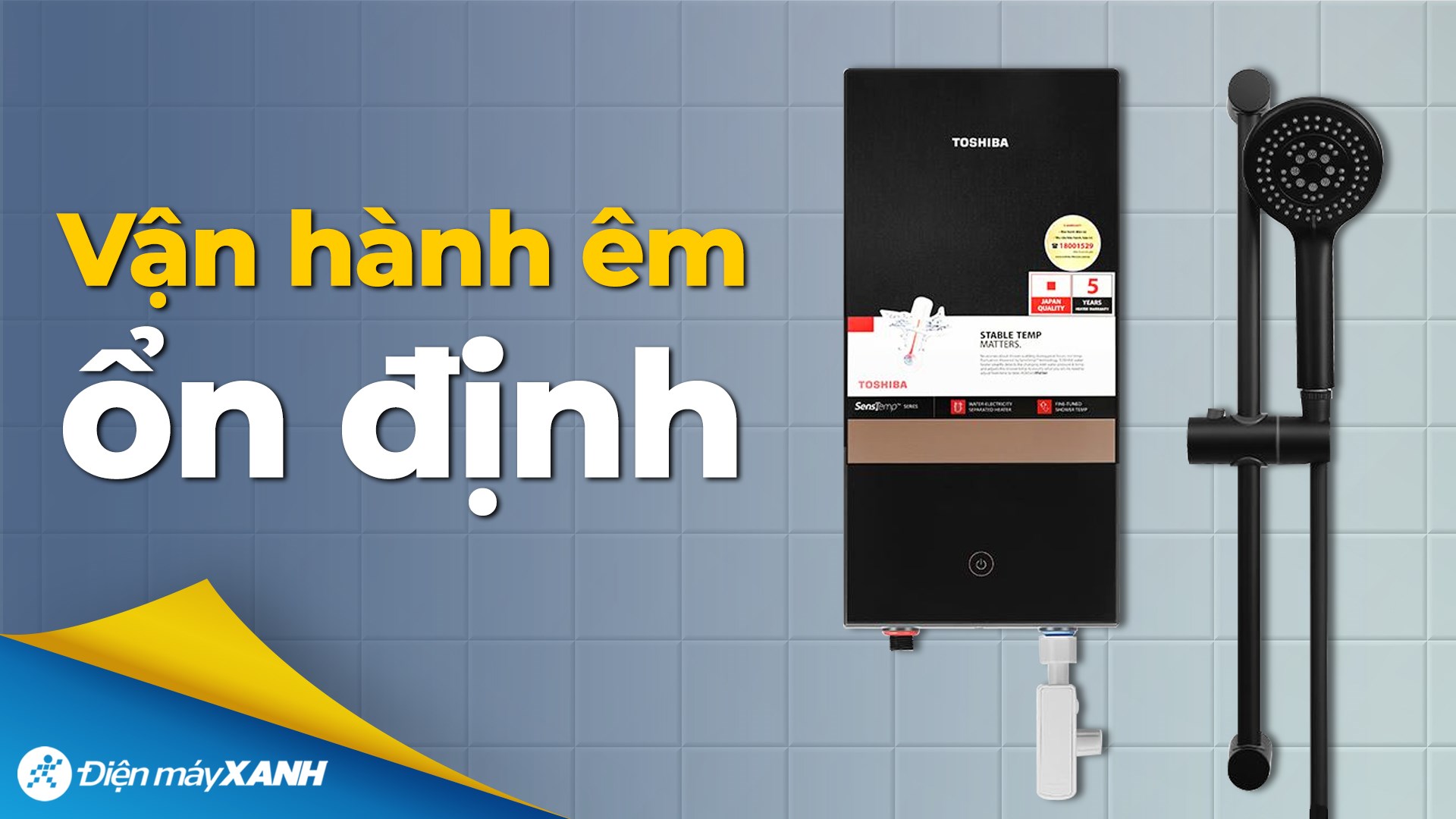 Máy nước nóng trực tiếp Toshiba 4500W TWH-45EMC1PVN(K)-KB