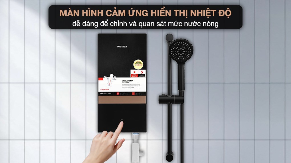 Máy nước nóng trực tiếp Toshiba 4500W TWH-45EMC1PVN(K)-KB