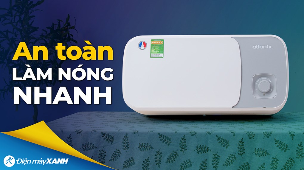 Máy nước nóng gián tiếp Atlantic 20 lít 2500W ESA PRO 823046 SWH 20H M-15