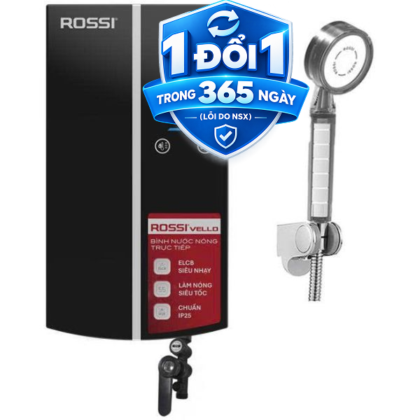 Máy nước nóng trực tiếp Rossi Vello RVO-450RE