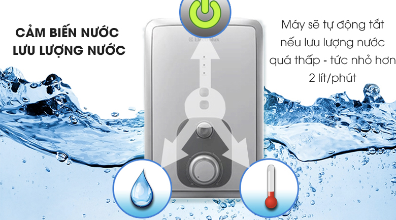 Máy nước nóng Electrolux EWE351BA-DW 3.5 kW