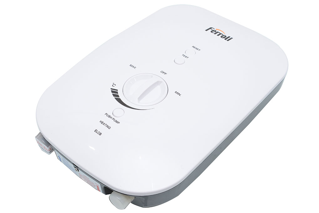 Máy nước nóng Ferroli DIVO SSP 4.5 kW Màu Trắng