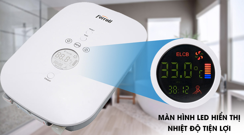 Máy nước nóng Ferroli DIVO SDN 4.5 kW