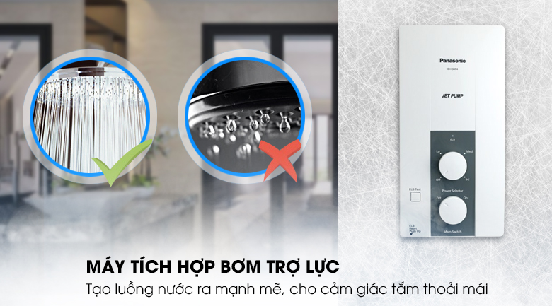Bình nóng lạnh Panasonic DH-3JP4VH 3.5 kW