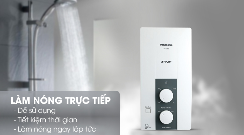 Bình nóng lạnh Panasonic DH-3JP4VH 3.5 kW