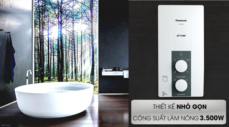 Bình nóng lạnh Panasonic DH-3JP4VH 3.5 kW