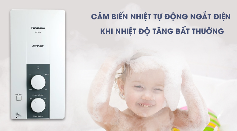 Bình nóng lạnh Panasonic DH-3JP4VH 3.5 kW