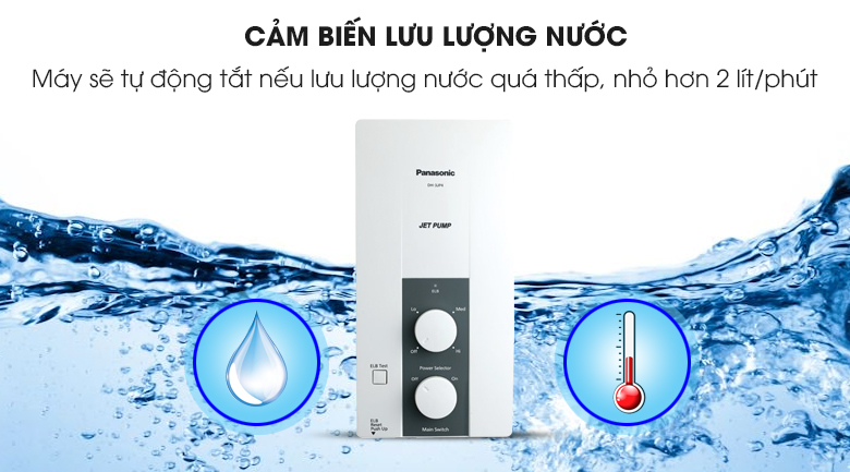 Bình nóng lạnh Panasonic DH-3JP4VH 3.5 kW