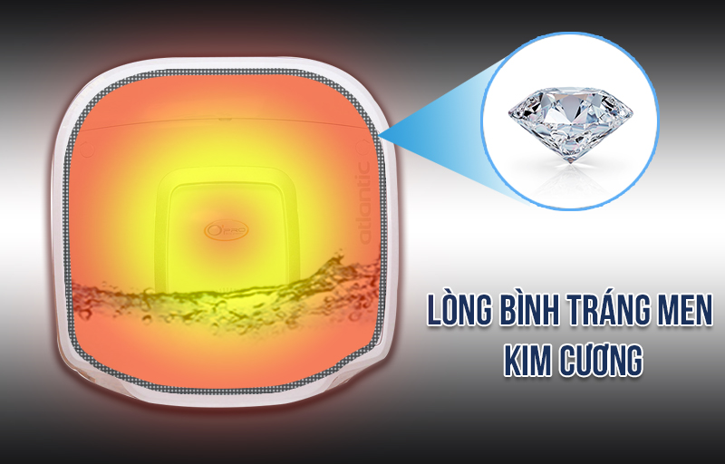 Lòng bình tráng men kim cương