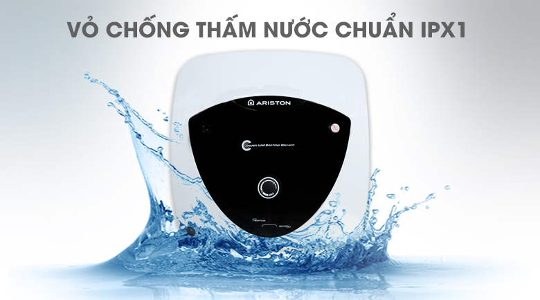 Vỏ chống thấm IPX1 - Bình nóng lạnh Ariston AN 15 LUX FE 15 lít