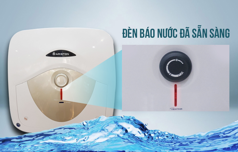 Đèn led tiện dụng báo nước nóng đã sẵn sàng