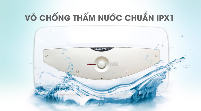 Vỏ chống thấm nước IPX1 - Bình tắm nóng lạnh Ariston SL 30 QH FE - MT 30 lít 