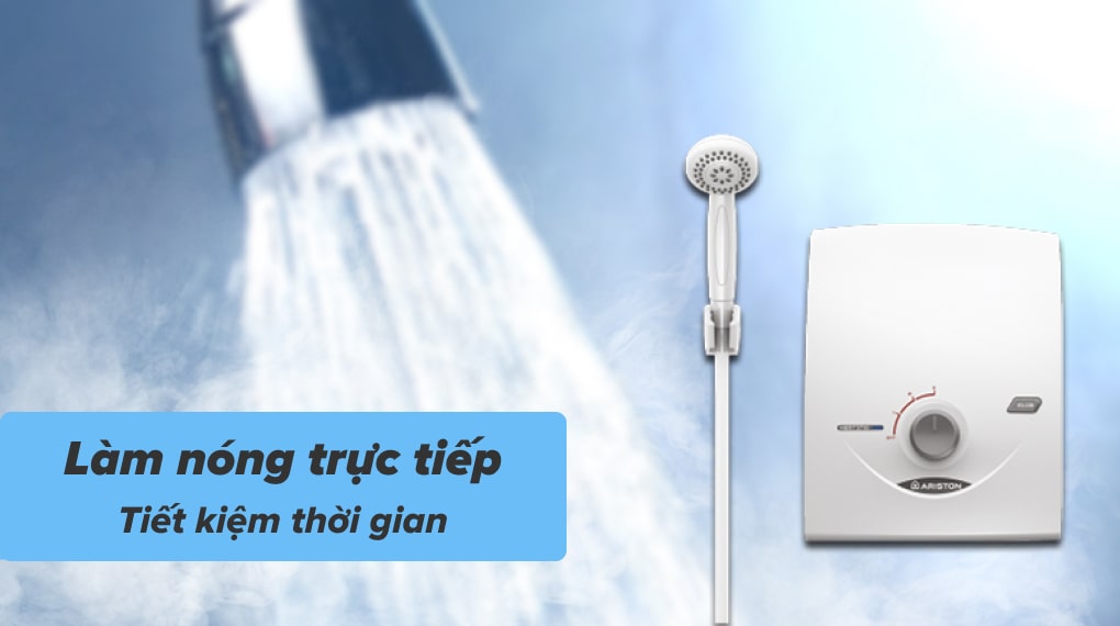 Làm nóng trực tiếp - Máy nước nóng Ariston SB35E-VN