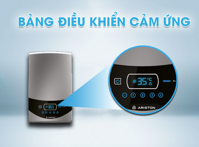 Bảng điều khiển cảm ứng sang trọng, tiện dụng