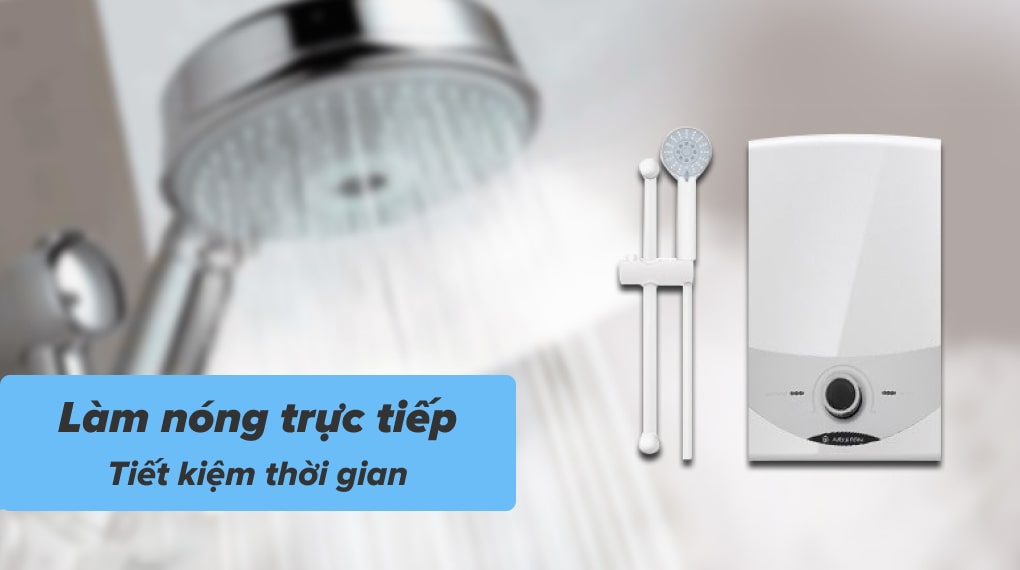 Máy nước nóng trực tiếp Ariston 4500W SM45E-VN - Làm nóng trực tiếp