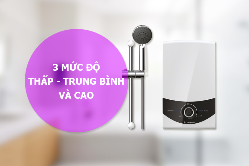 3 mức độ nước