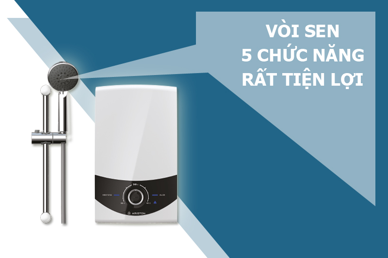 5 chức năng vòi sen