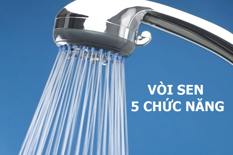 Vòi sen 5 chức năng
