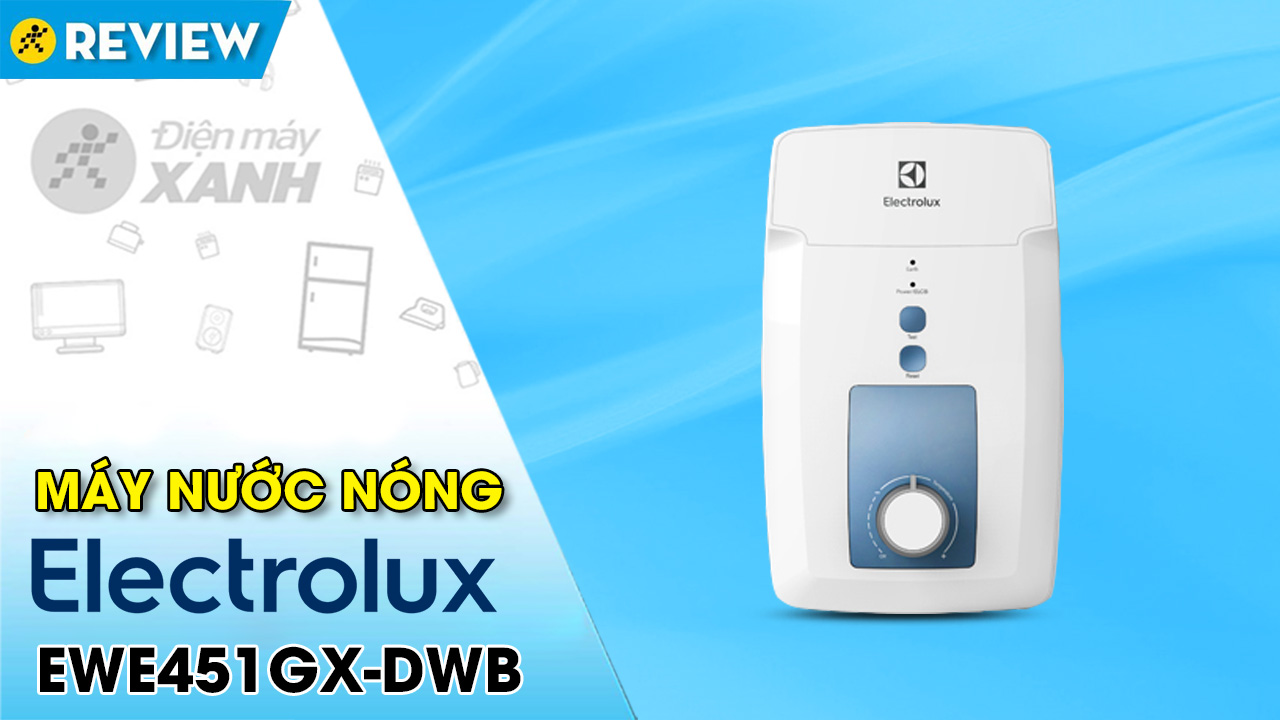 Máy nước nóng trực tiếp Electrolux 4500W EWE451GX-DWB