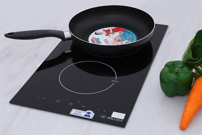 Bếp từ đôi lắp âm Malloca MDH-02I Màu Đen