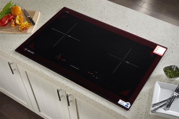 Bếp từ đôi lắp âm Malloca MI 732 SL Màu Đen