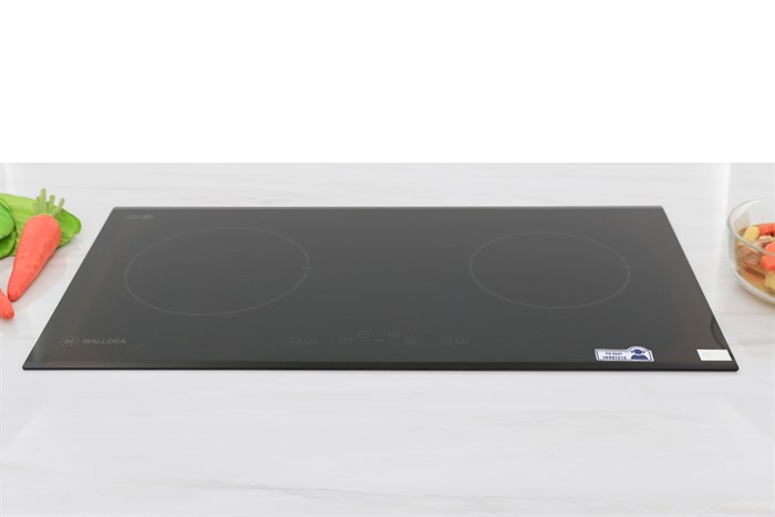 Bếp từ đôi lắp âm Malloca MH-02ID Màu Đen