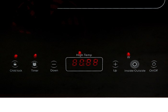 Bếp từ hồng ngoại lắp âm Sunhouse Mama SHB 9100 Màu Đen