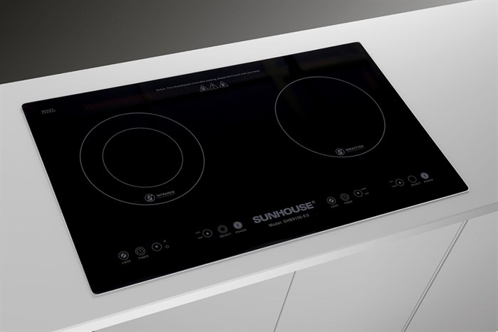 Bếp từ hồng ngoại Sunhouse SHB9106-ES Màu Đen