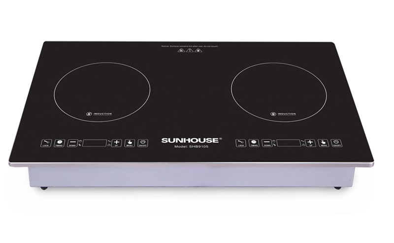 Bếp điện từ đôi Sunhouse SHB9105 Bếp điện từ đôi Sunhouse SHB9105