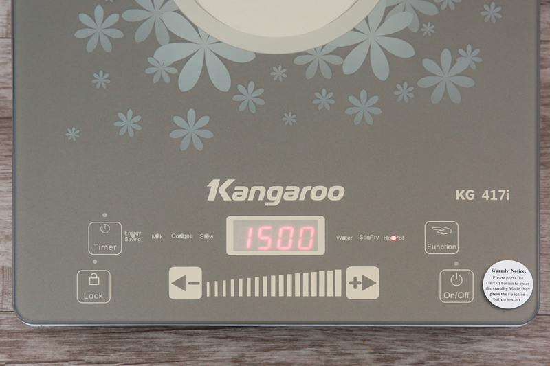 Tiện dụng, dễ dùng - Bếp điện từ Kangaroo KG417i