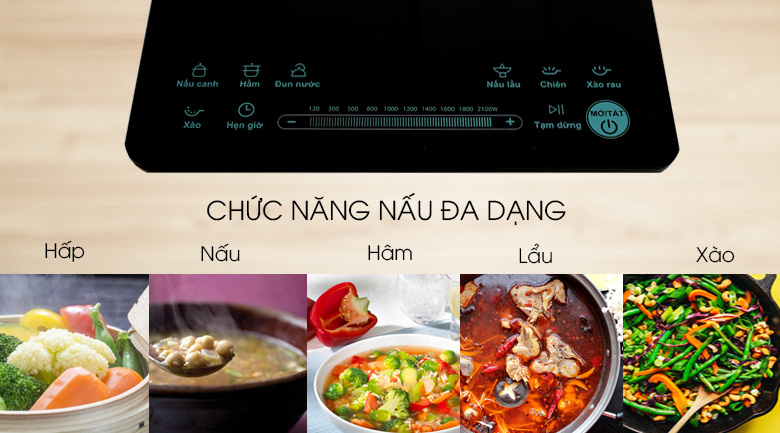 Bếp từ Midea MI-T2117DB