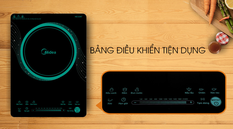 Bếp từ Midea MI-T2117DB