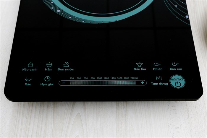 Bếp từ Midea MI-T2117DB Màu Đen