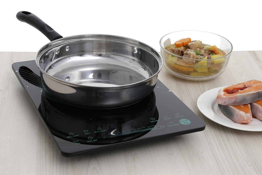 Bếp từ Midea MI-T2117DB Màu Đen