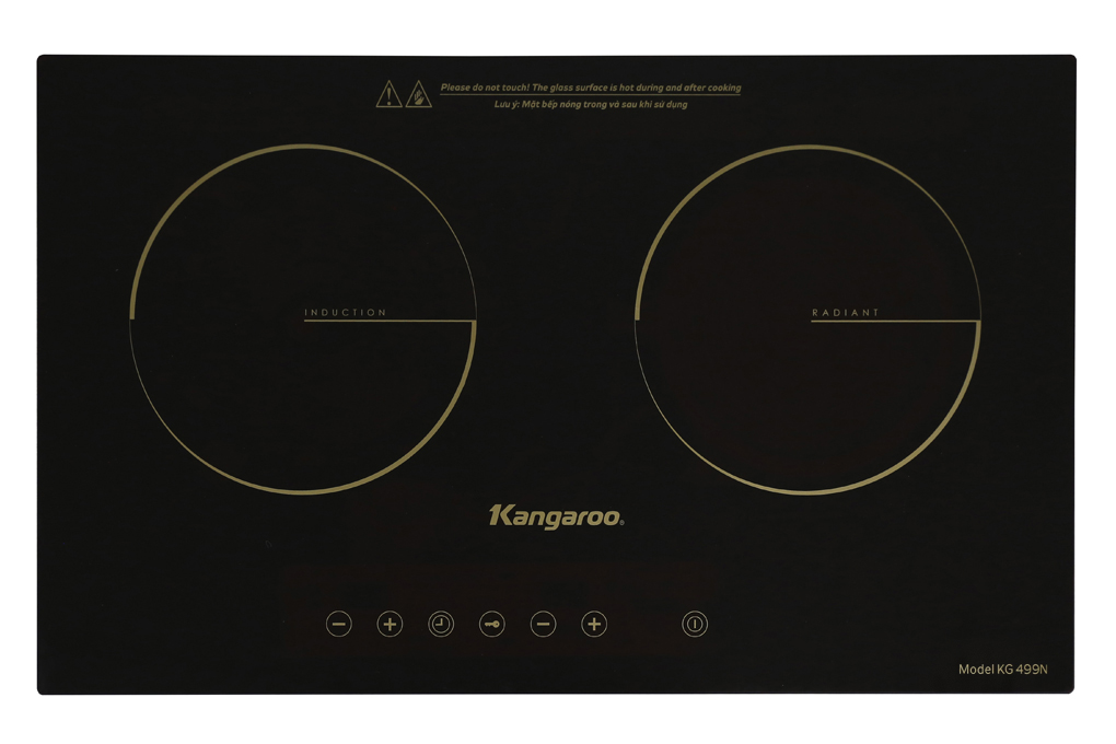 Bếp từ hồng ngoại lắp âm Kangaroo KG499N Màu Đen