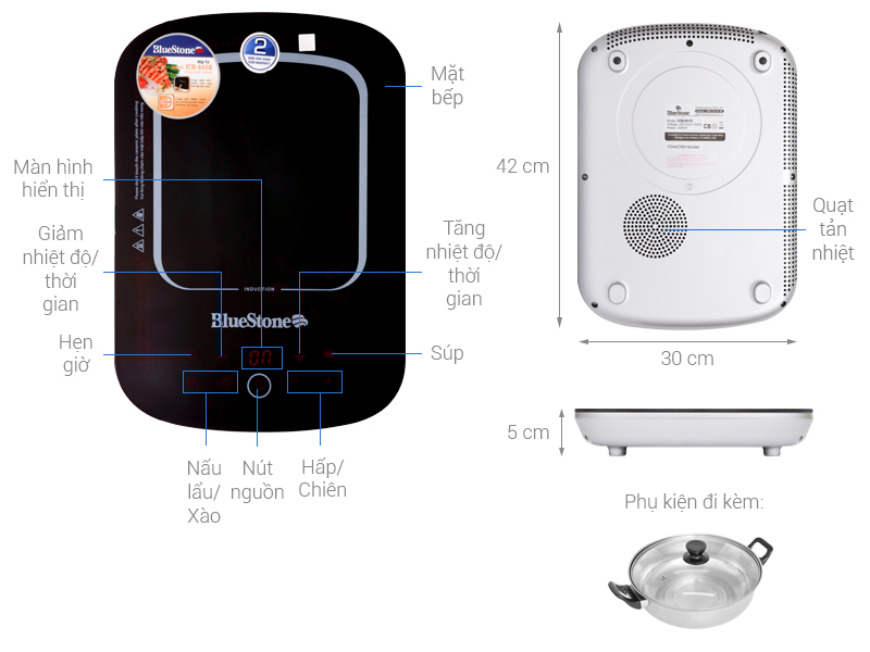 Bếp từ BlueStone ICB-6658