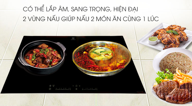 Bếp từ đôi lắp âm Electrolux EHI7260BA