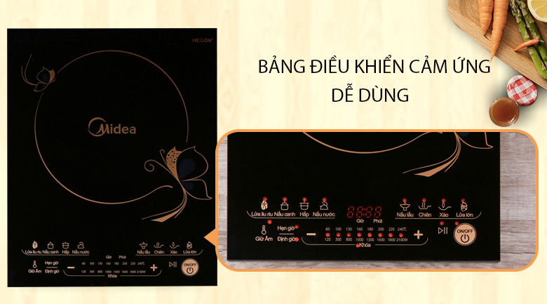 Bếp từ Midea MI-T2117DE