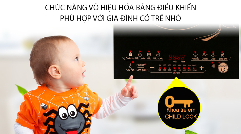 Bếp từ Midea MI-T2117DE