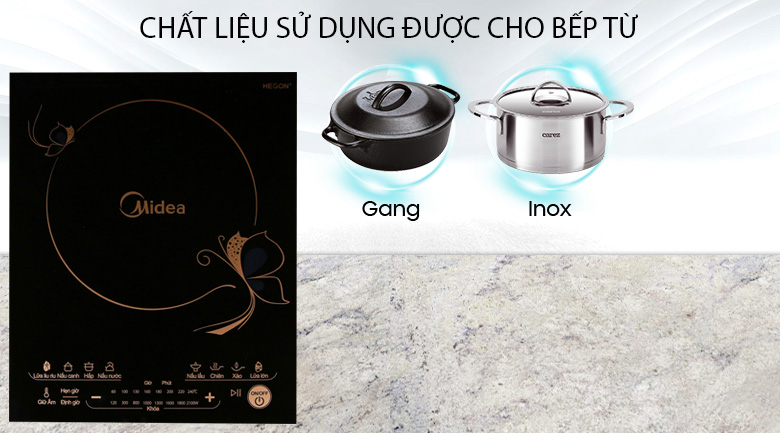 Bếp từ Midea MI-T2117DE