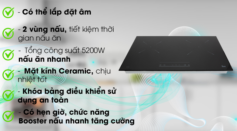 Bếp từ đôi Teka IR 721 SR (Ảnh 1)