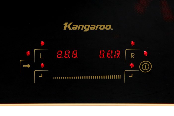 Bếp từ đôi âm Kangaroo KG438I 3500W Màu Đen