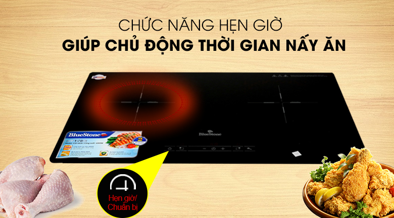 Bếp từ đôi âm BlueStone ICB-6818 4000W - 7